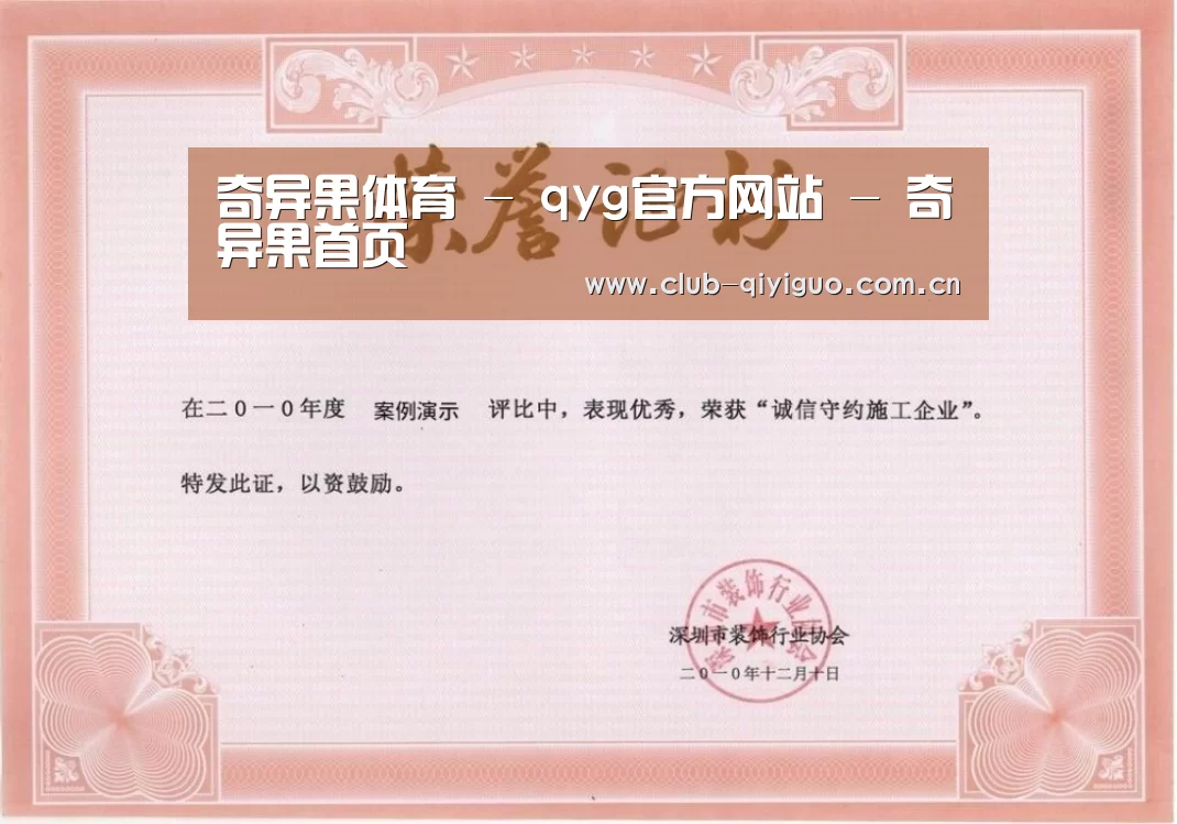 荣誉证书二
